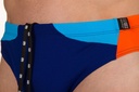 BRIEFS DARK BLUE ORANGE ATOLL