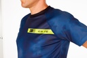 RUNNING T-SHIRT MAN LIME THUNDERSTORM