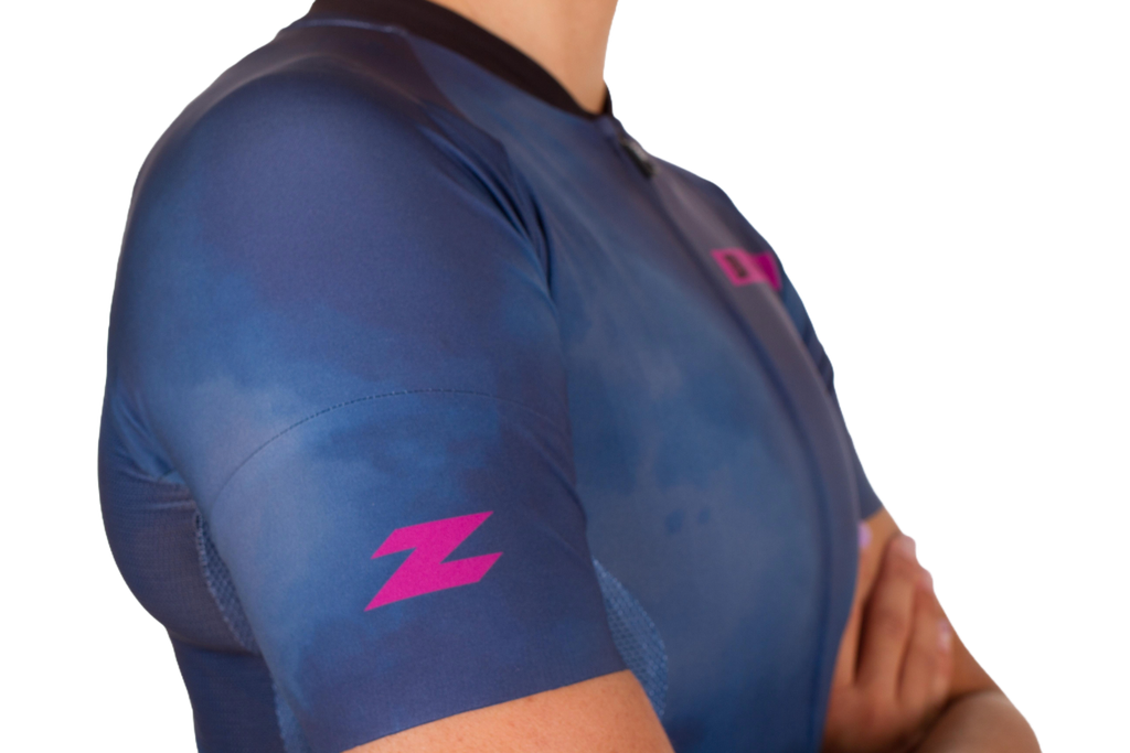 CYCLING JERSEY VROUW HOT PURPLE MIST