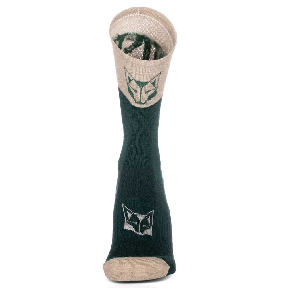 GREEN LEAF HIGH CUT MERINO WOOL SOCKS