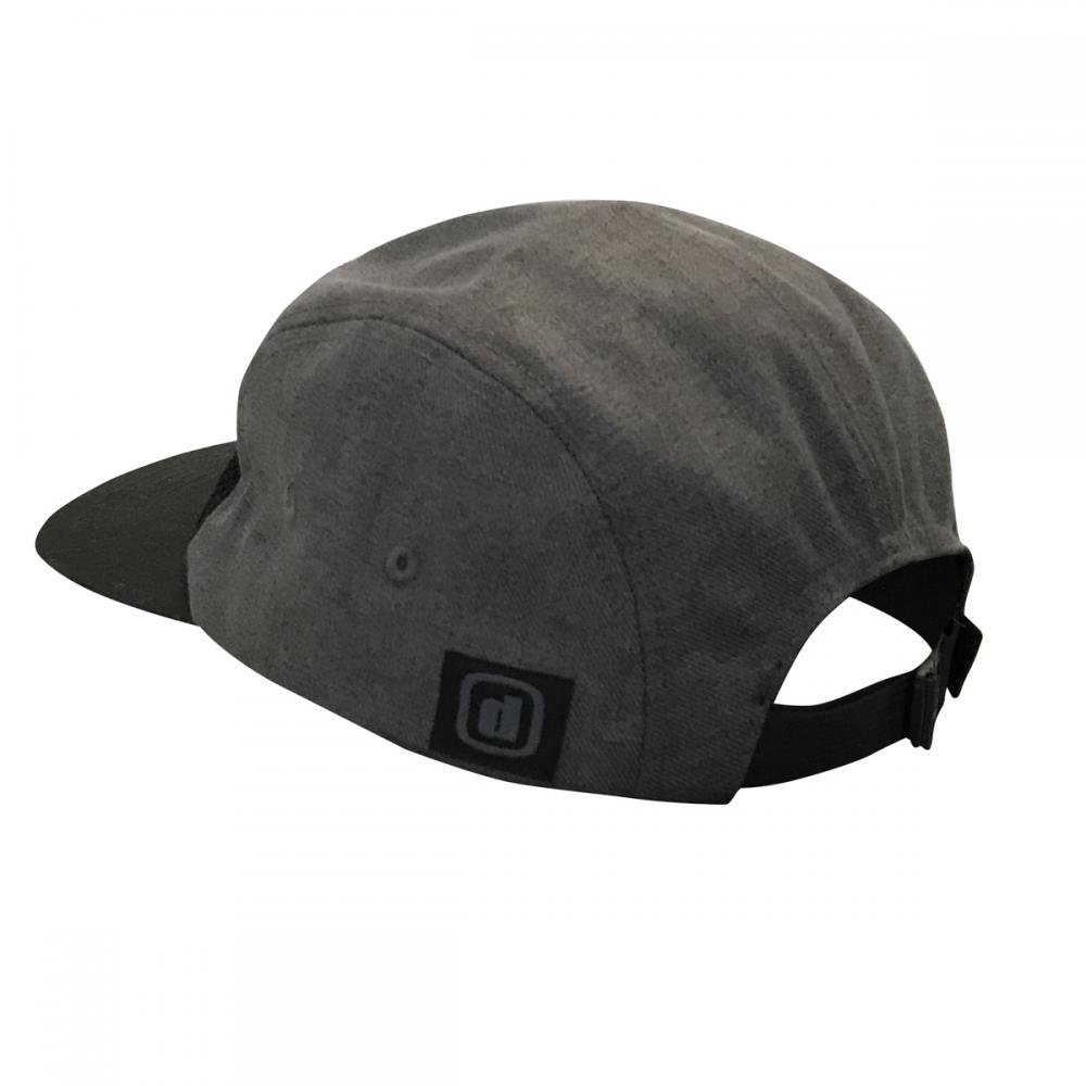 5 PANEL CAP GREY