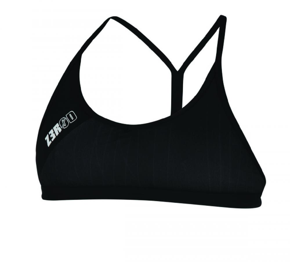 SWIM TOP ZWART