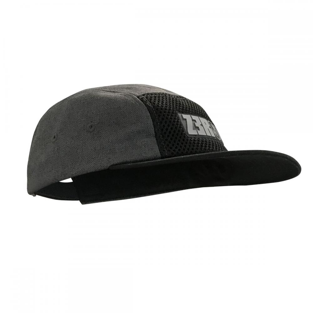 5 PANEL CAP GREY