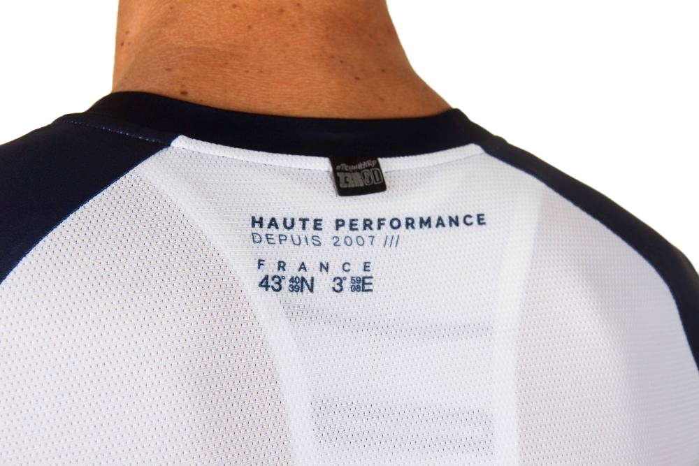 CYCLING JERSEY MAN MARINIERE NAVY