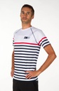 RUNNING T-SHIRT MAN MARINIERE NAVY
