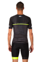 CYCLING JERSEY MAN MARINIERE BLACK