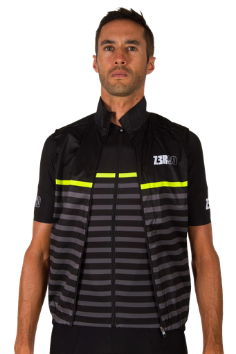 GILET COUPE-VENT MARINIERE BLACK