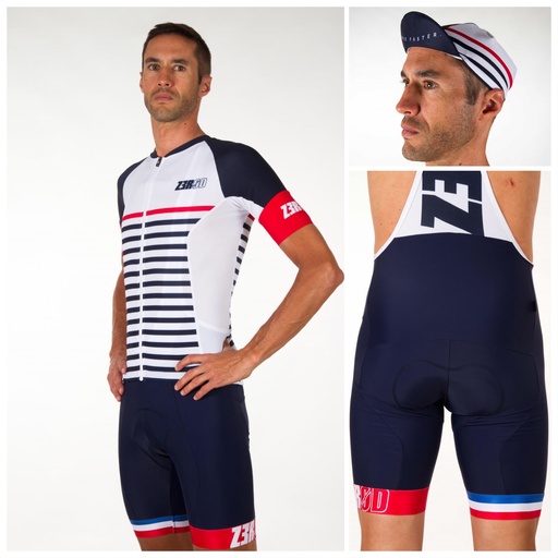 TENUE DE CYCLISTE MARINIERE HOMME