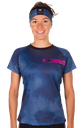T-SHIRT RUNNING FEMME HOT PURPLE MIST