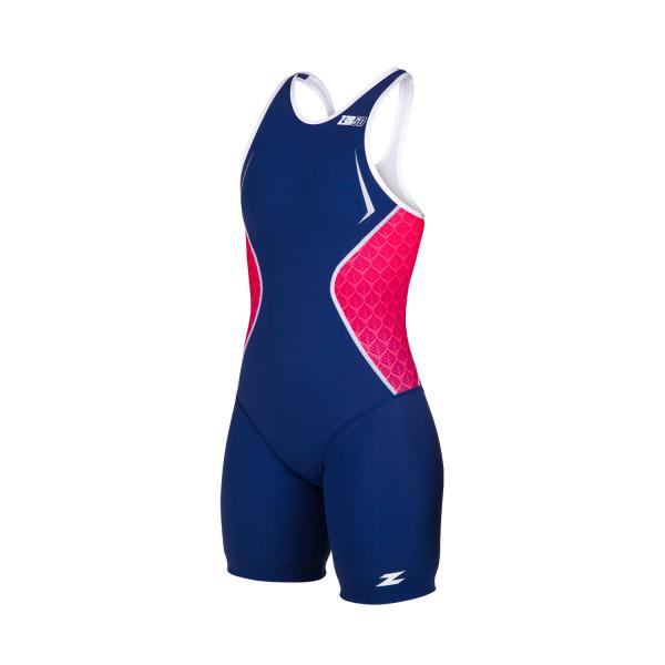 TRISUIT VROUW PINK LOTUS