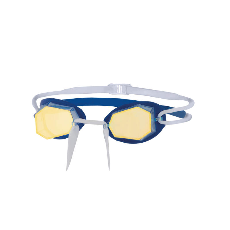DIAMOND TITANIUM BLUE WHITE MIRRORED GOLD