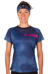 RUNNING T-SHIRT VROUW HOT PURPLE MIST